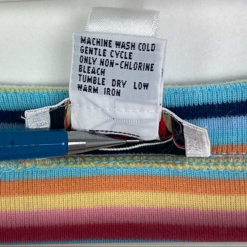 Talbots Striped Knit Shirt 3/4 Sleeve Size M - Picture 6 of 6